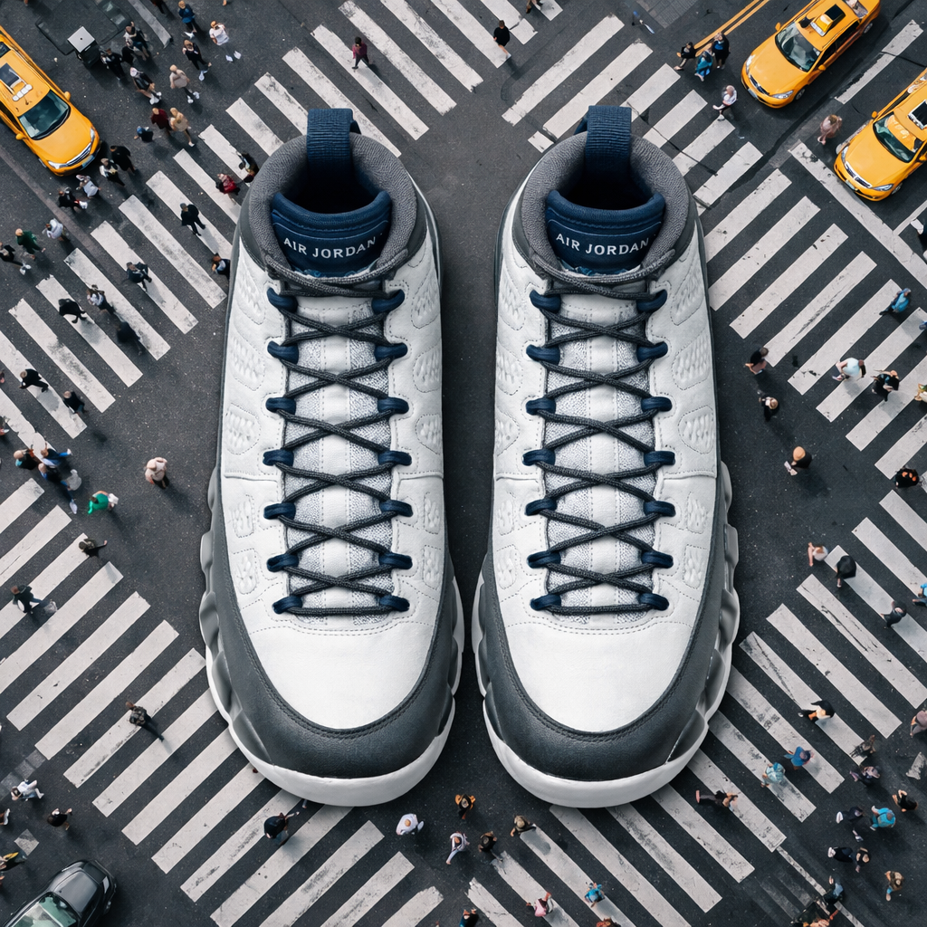 Air Jordan 9 “Flint Grey” Family Collection