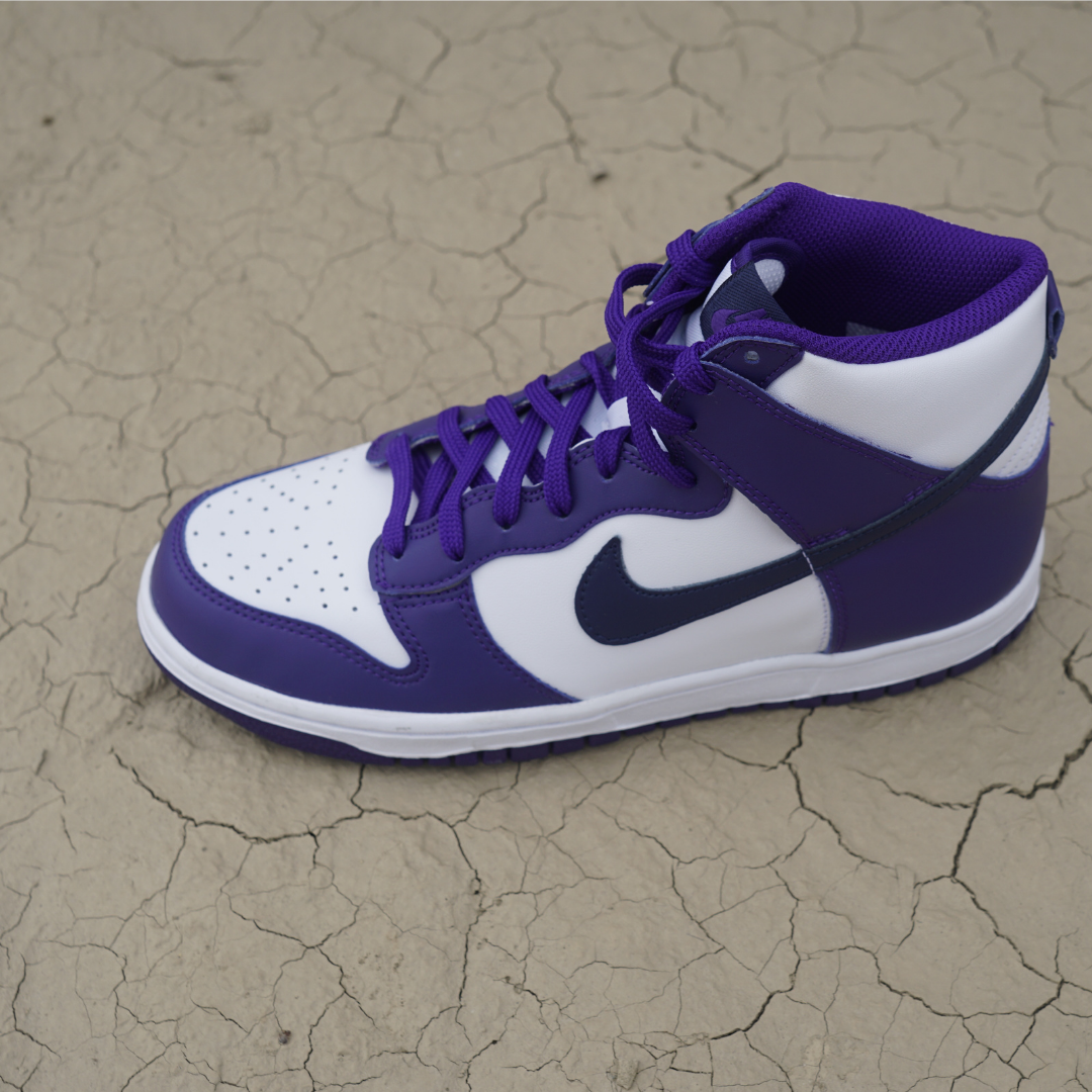 Nike Dunk High "Electro Purple Midnight Navy"