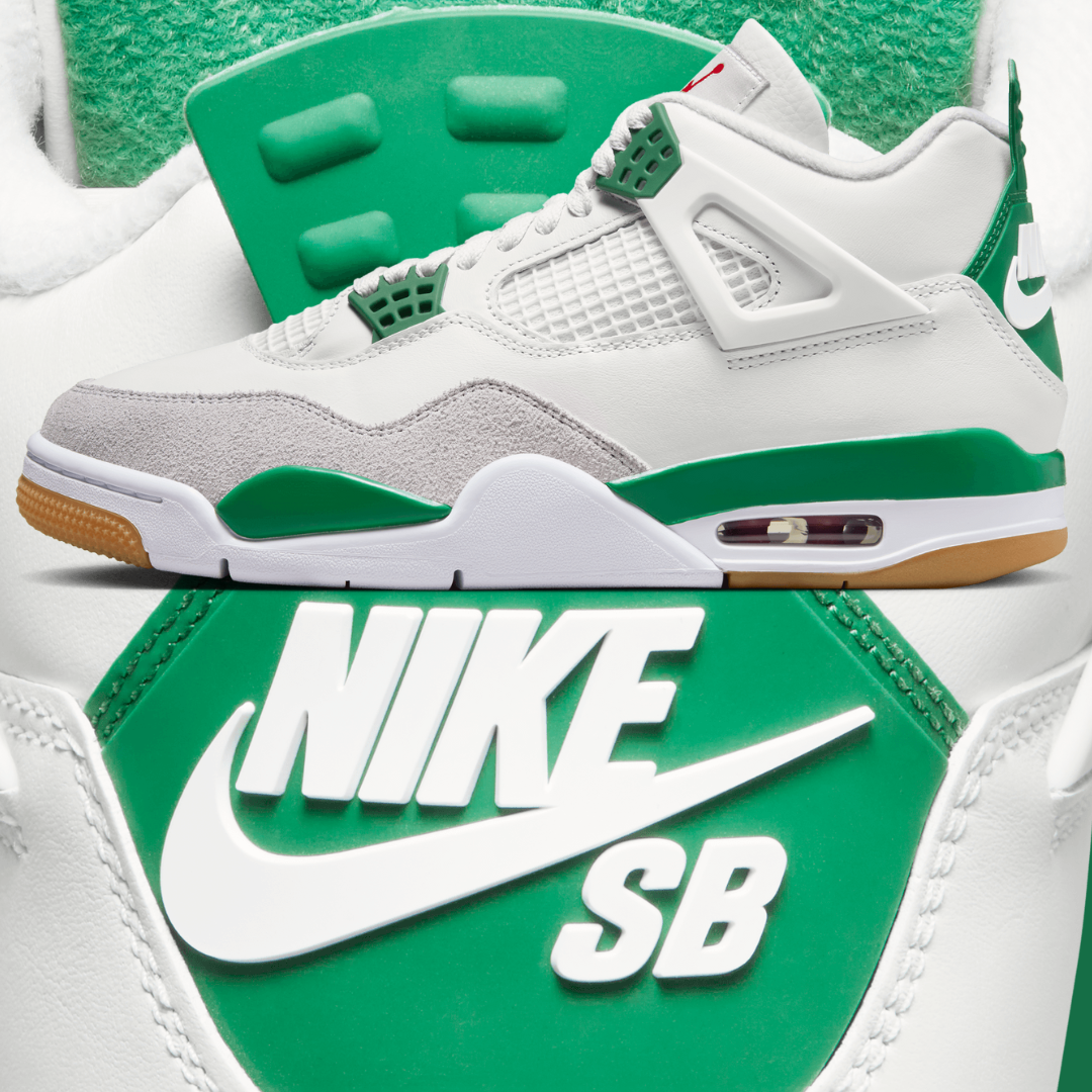 Nike SB x Air Jordan 4 “Pine Green”