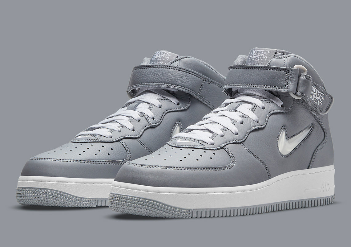 Nike air force 1 mid best sale wolf grey