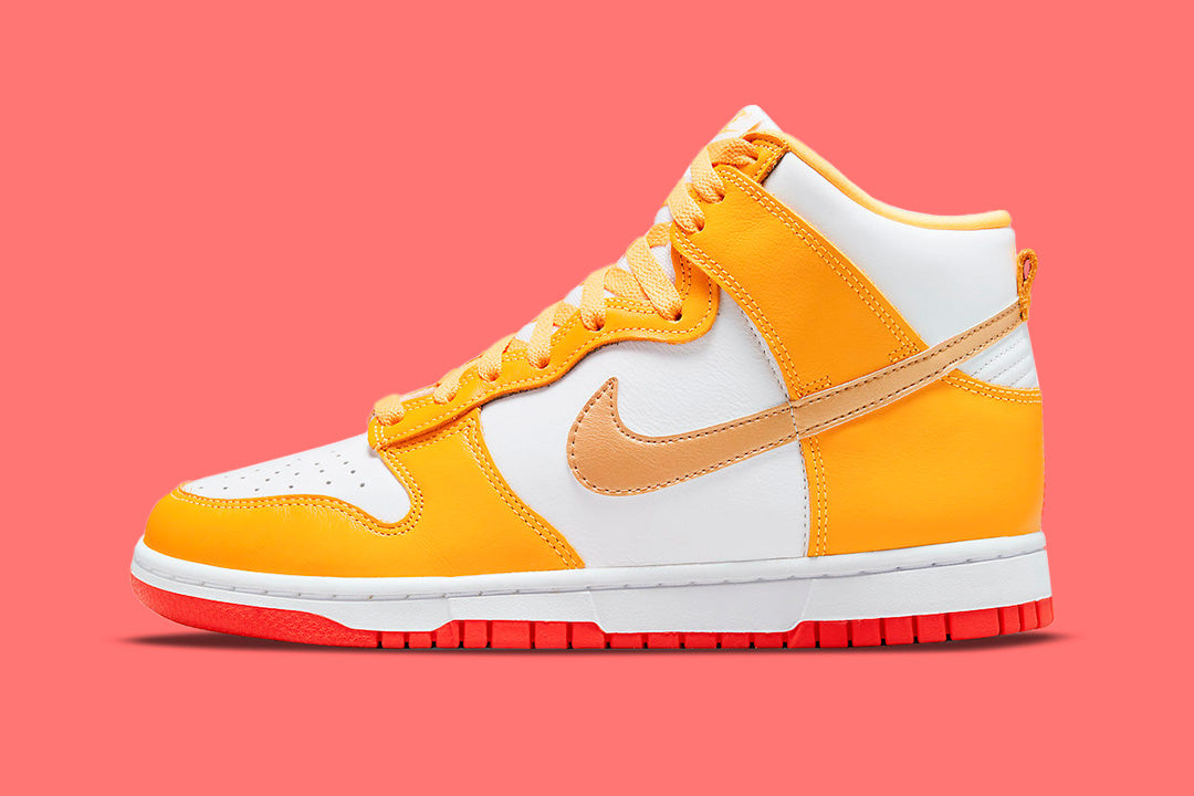 Nike Dunk High âUniversity Goldâ