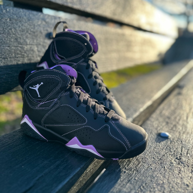 Retro 7 purple and grey hotsell