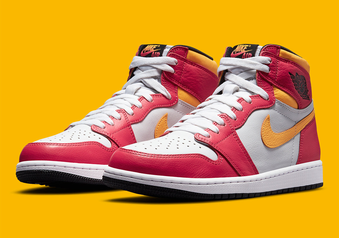 Air Jordan 1 Retro High OG “Light Fusion Red” display picture 2
