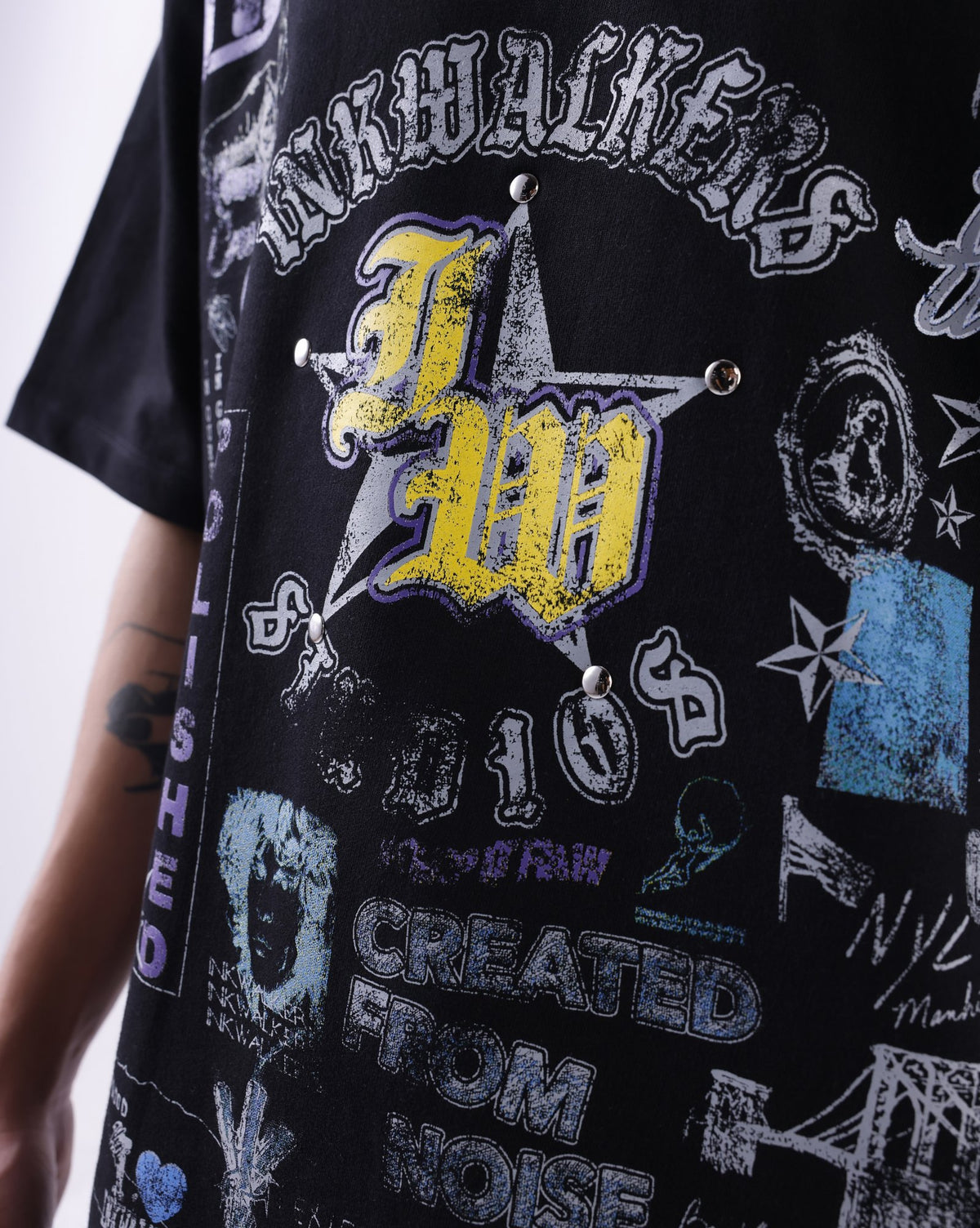 Inkwalkers Disrupt Tee - Black
