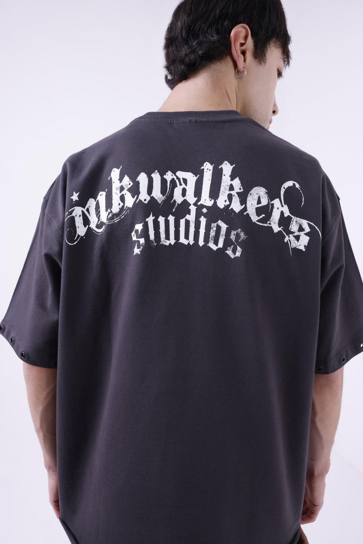 Inkwalkers Glitch Tee - Grey