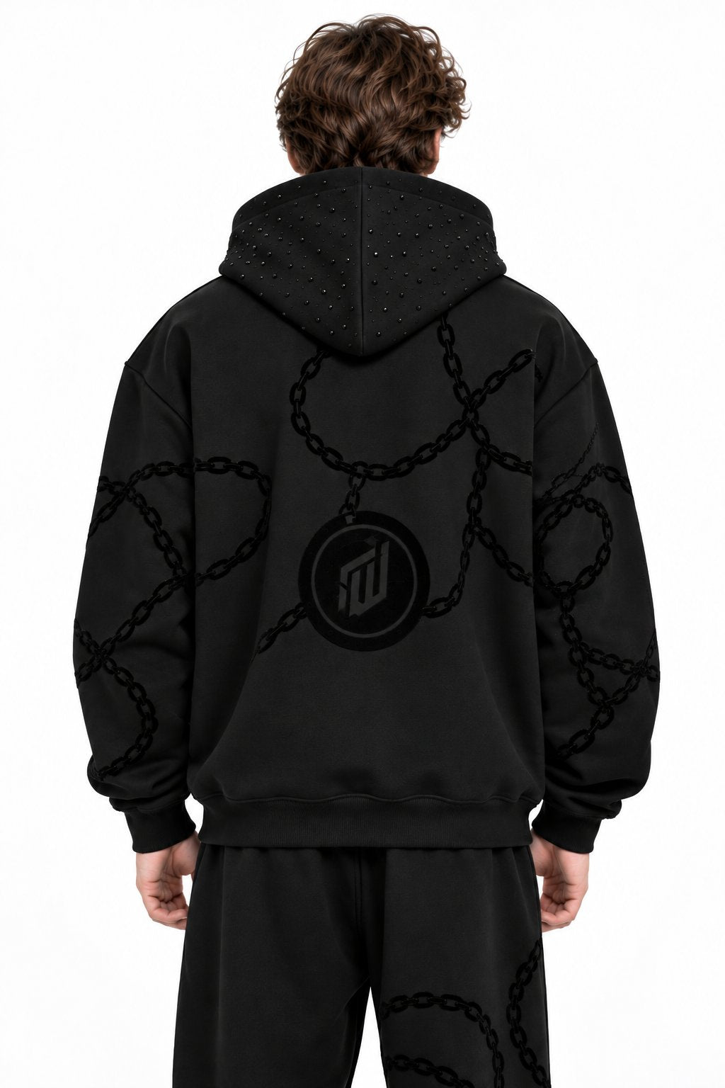 Inkwalkers Phantom Co-ord Hoodie - Black