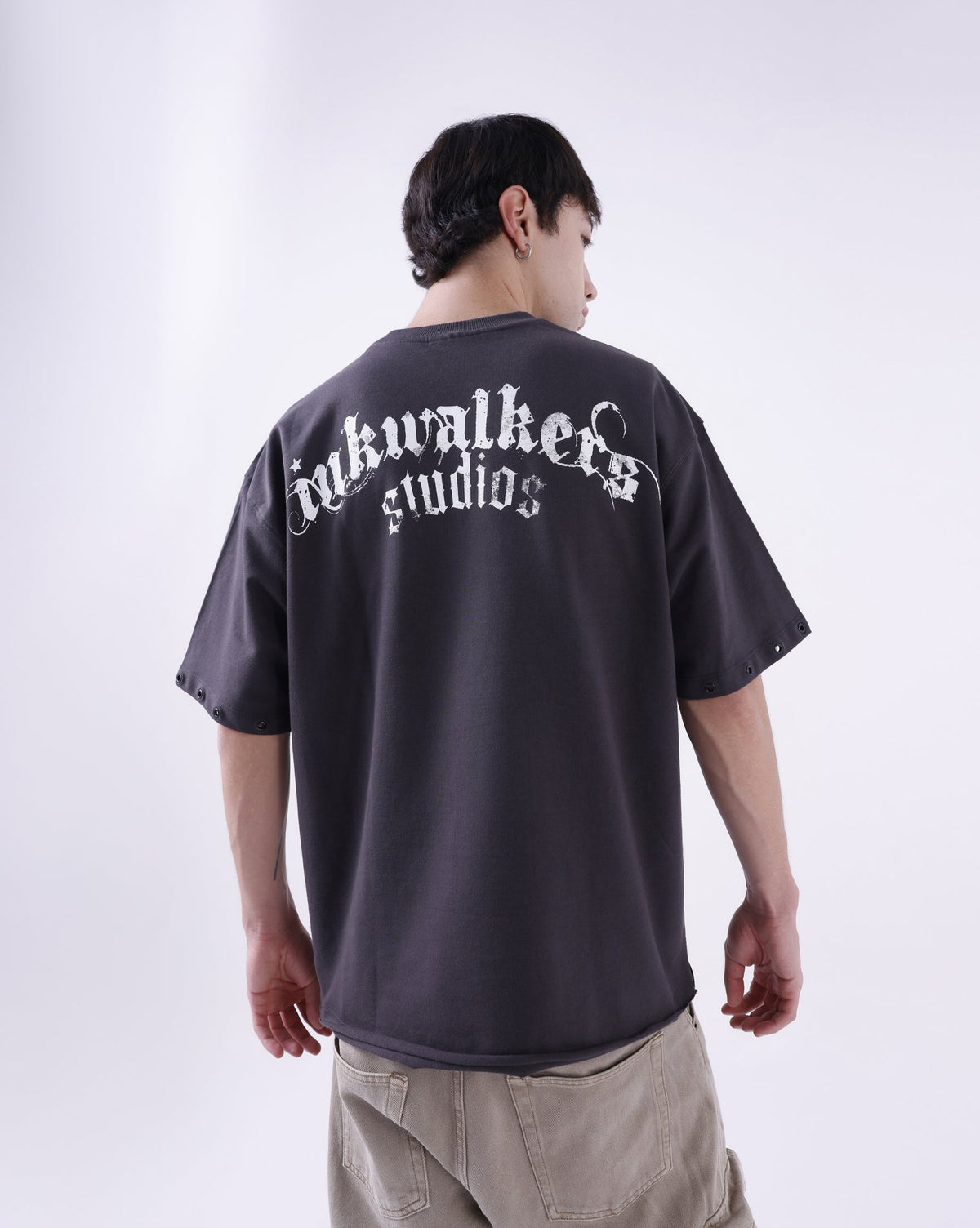 Inkwalkers Glitch Tee - Grey