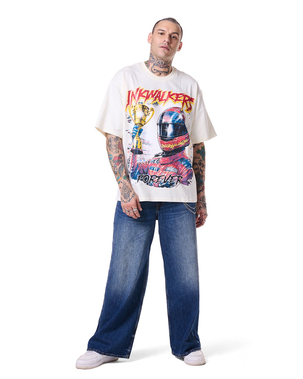 Inkwalkers Trophy Tee - White