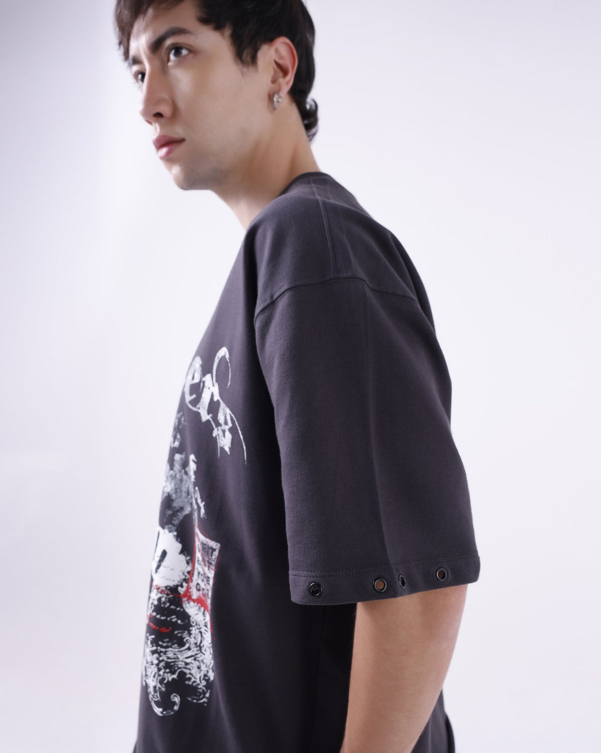 Inkwalkers Glitch Tee - Grey
