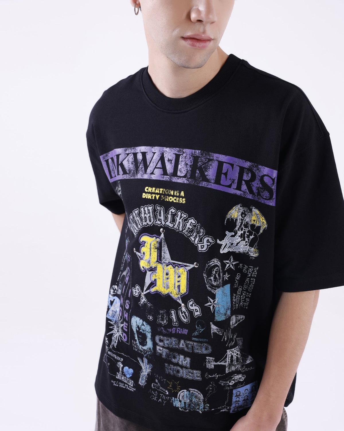 Inkwalkers Disrupt Tee - Black