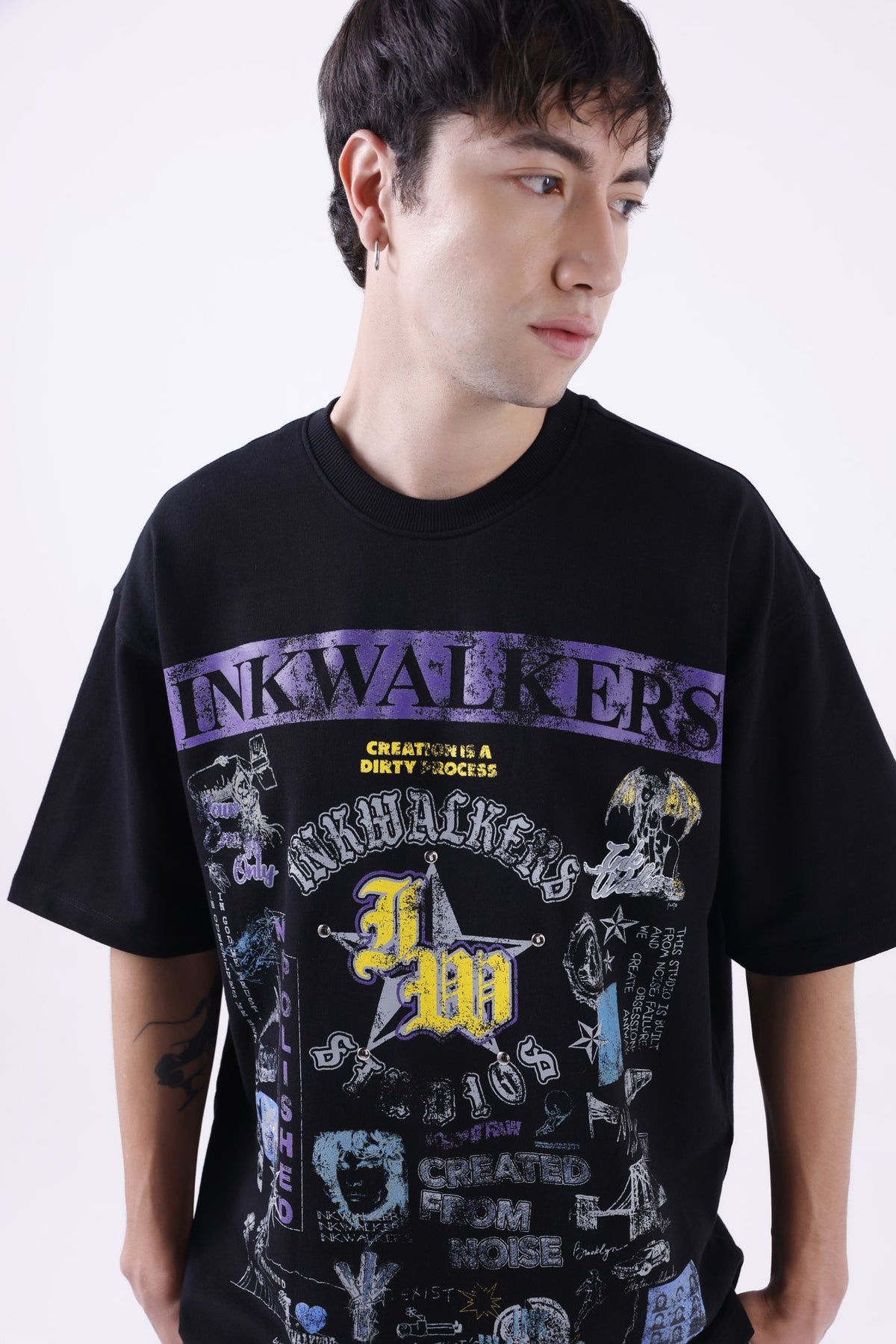 Inkwalkers Disrupt Tee - Black