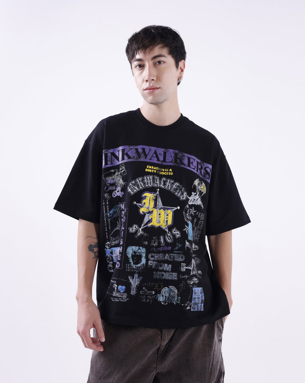 Inkwalkers Disrupt Tee - Black