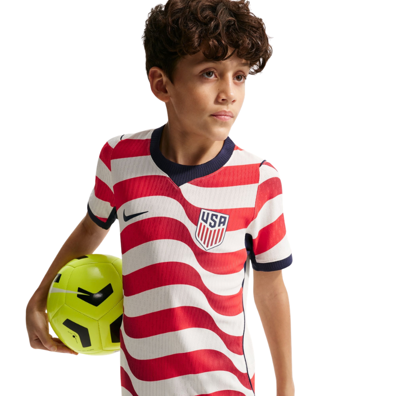Nike Aero-FIT Soccer Authentic Jersey USMNT 2026/27 Match Home - Boys'