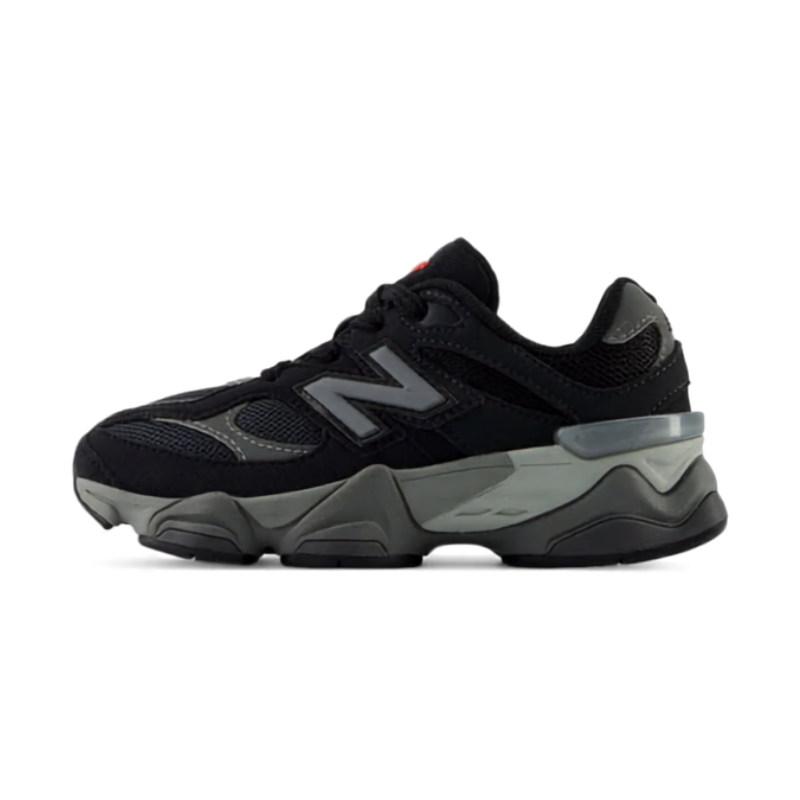 New Balance 9060 Black/Castlerock - Youth Sneakers
