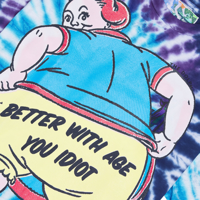 Better With Age 'Frizzle' Green Tee - Men's