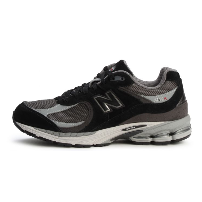 New Balance 2002R Black/Castlerock Grey - Men's