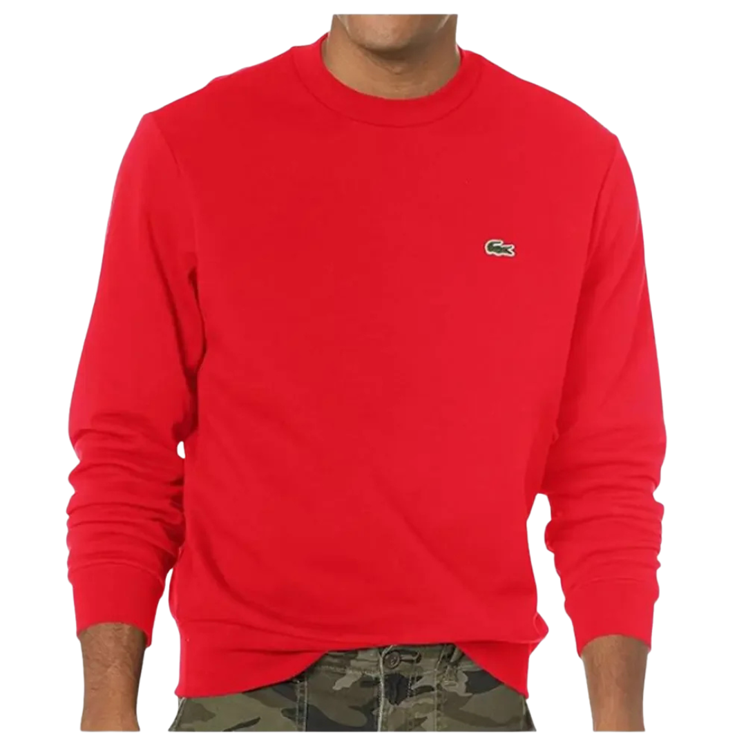 Lacoste Fleece Crew Neck Sweatshirt - Men's