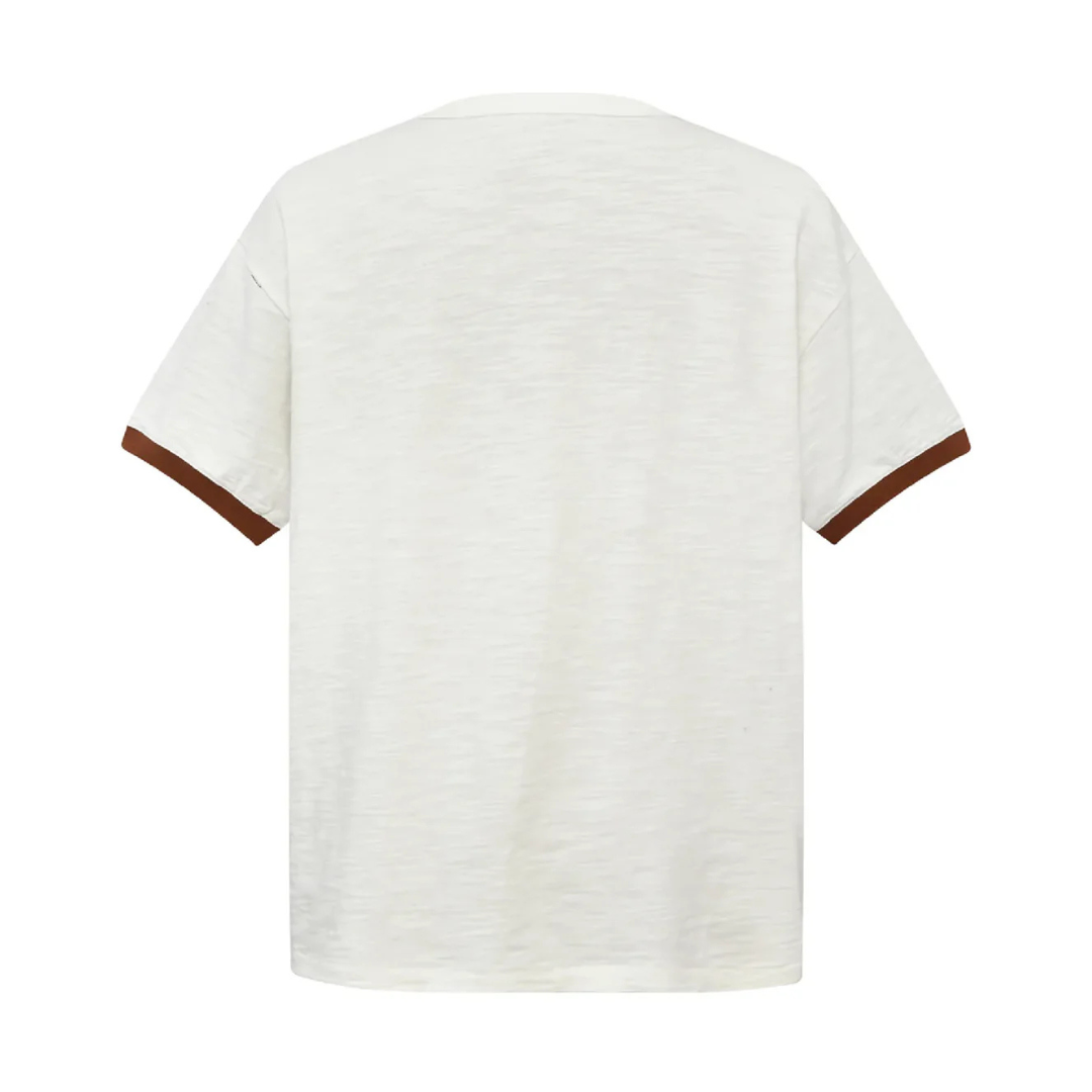 Birth of a Royal Child 'Pearl Patchwork' White Tee