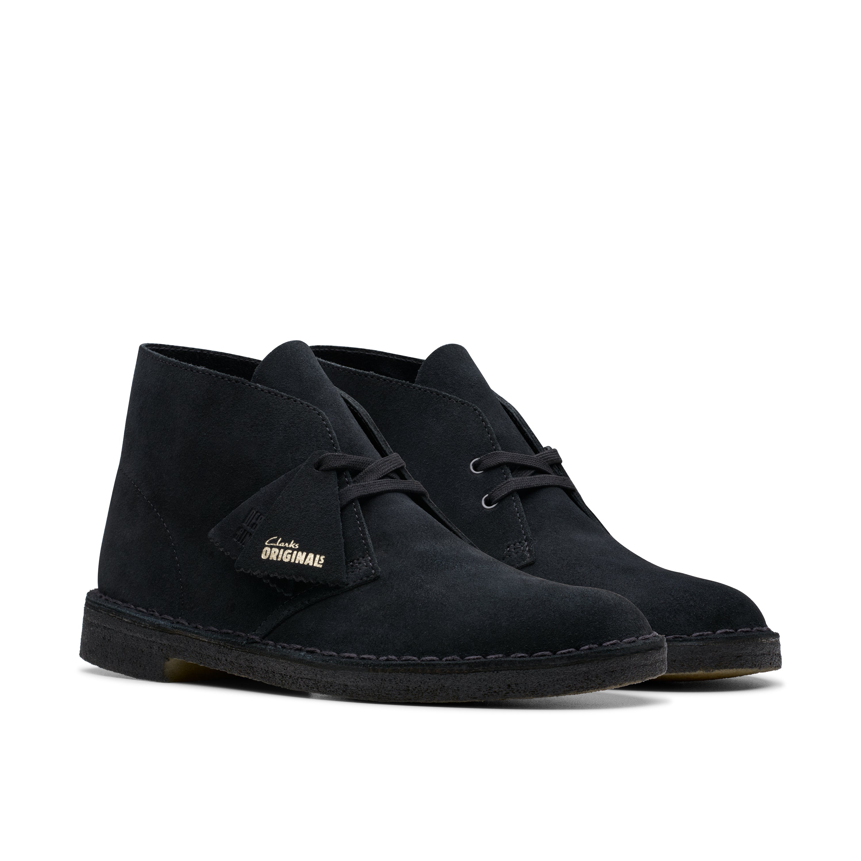 Clarks Desert Boot Black Sde - Men's