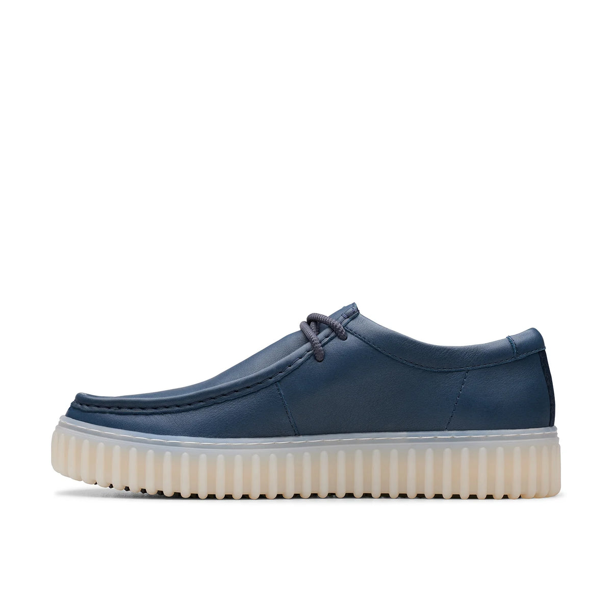 Clarks Originals Torhill Lo Navy Leather - Men's