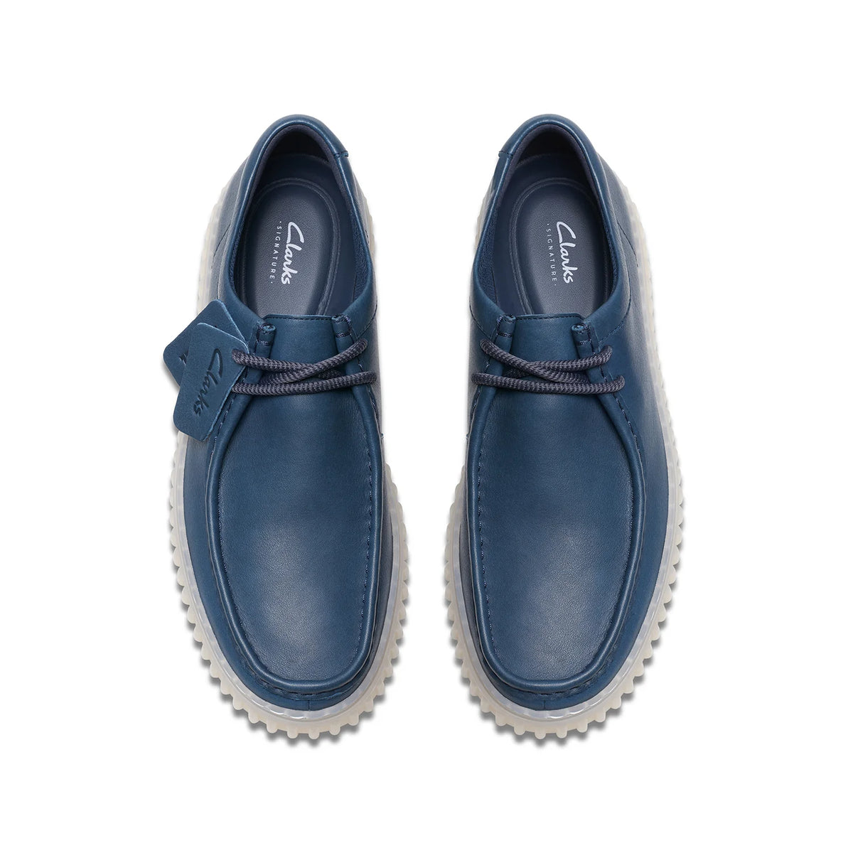 Clarks Originals Torhill Lo Navy Leather - Men's
