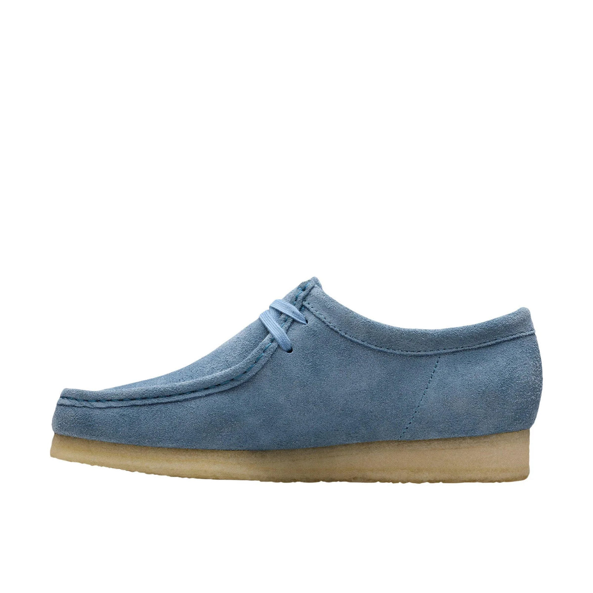 Clarks Wallabee French Light Blue Suede - 26179164