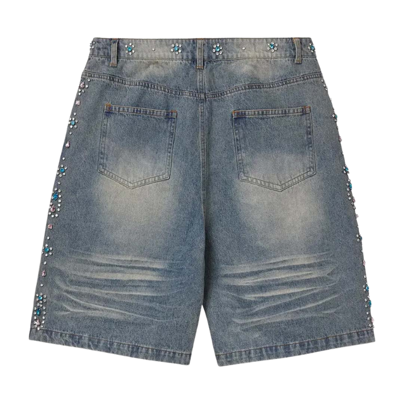 Vale Forever 'Candy' Light Wash Denim Jorts