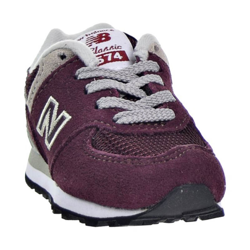 New Balance 574 Toddler Burgundy/Grey -