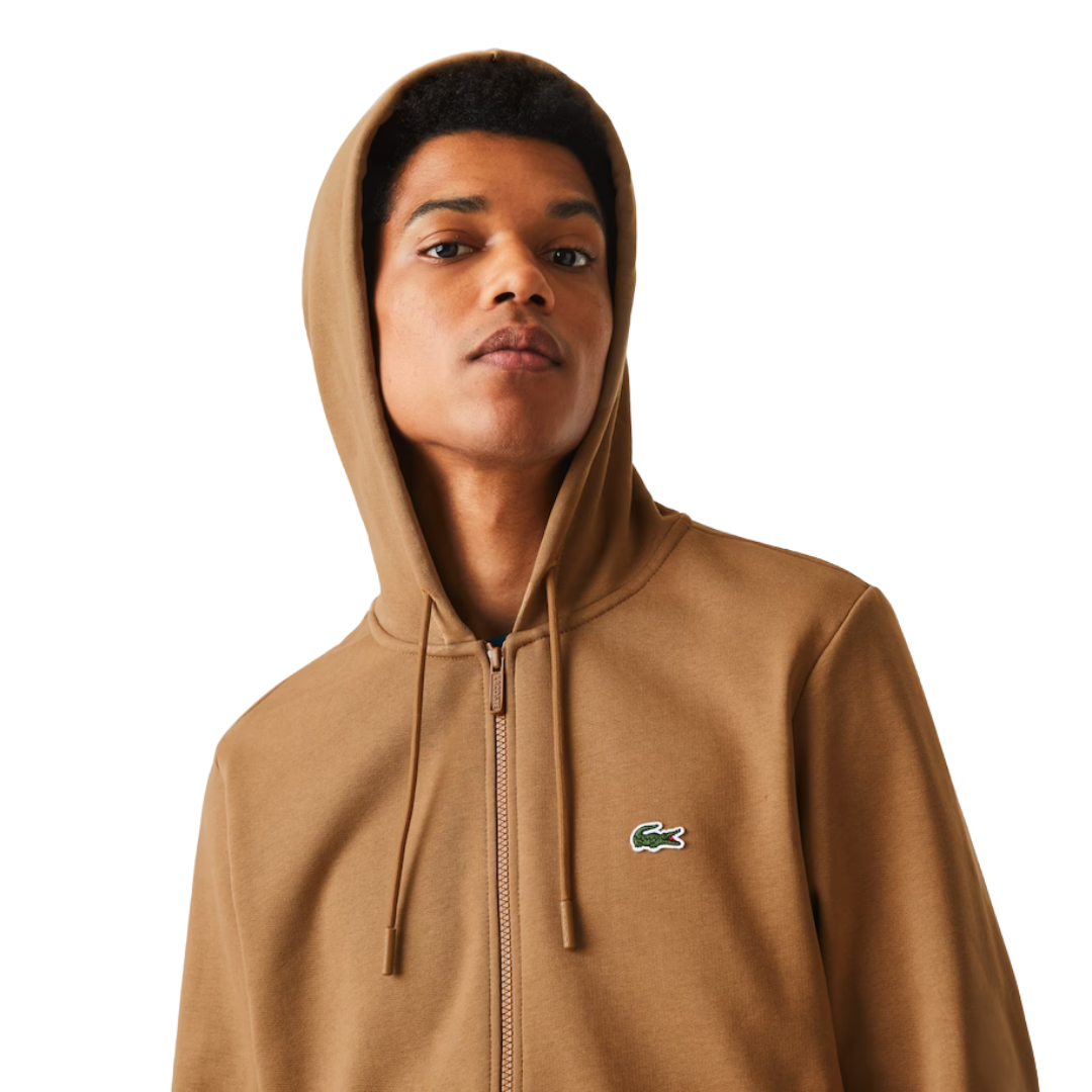 Lacoste Zip-up Fleece Hoodie - Men's
