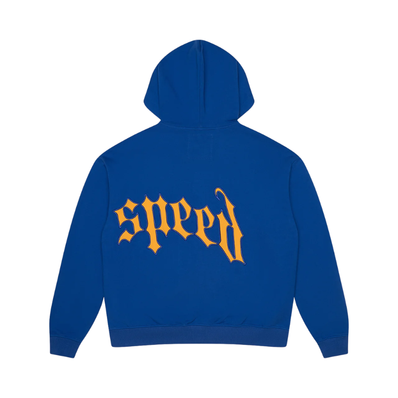 Godspeed OG Logo Blue & Yellow Hoodie