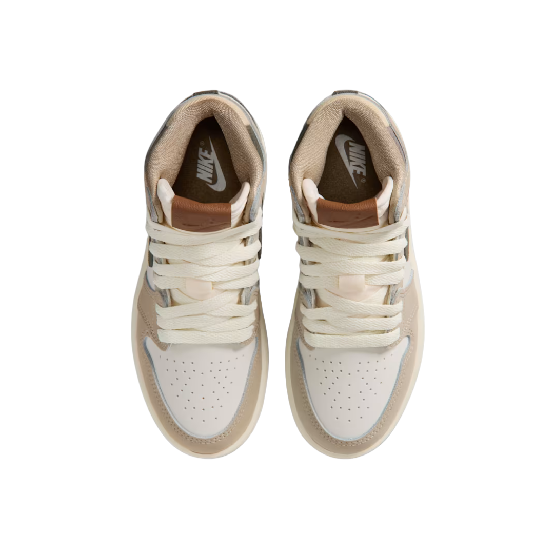 Air Jordan 1 Retro High OG Khaki - Youth Sneakers