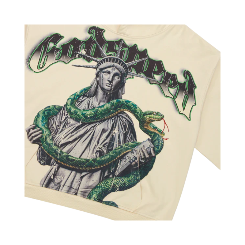 Godspeed 'Top 5 Slizzy BOOM' Bone LS Tee - Men's