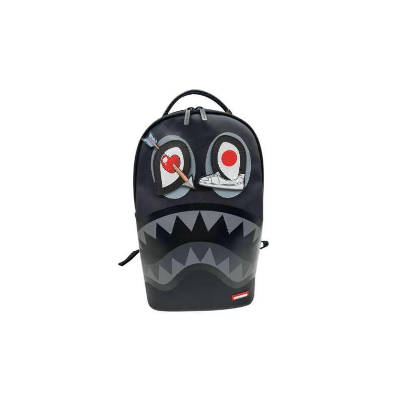 Sprayground Black removable eyes dlxsv Backpack
