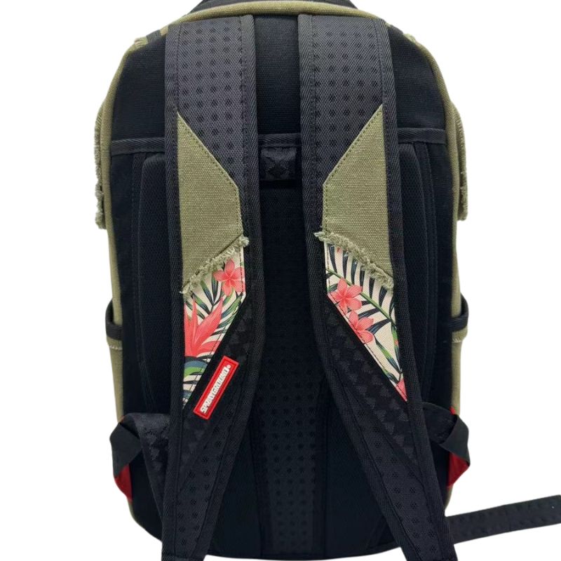 Sprayground Tropical Oasis dlx-Tactical Backpack