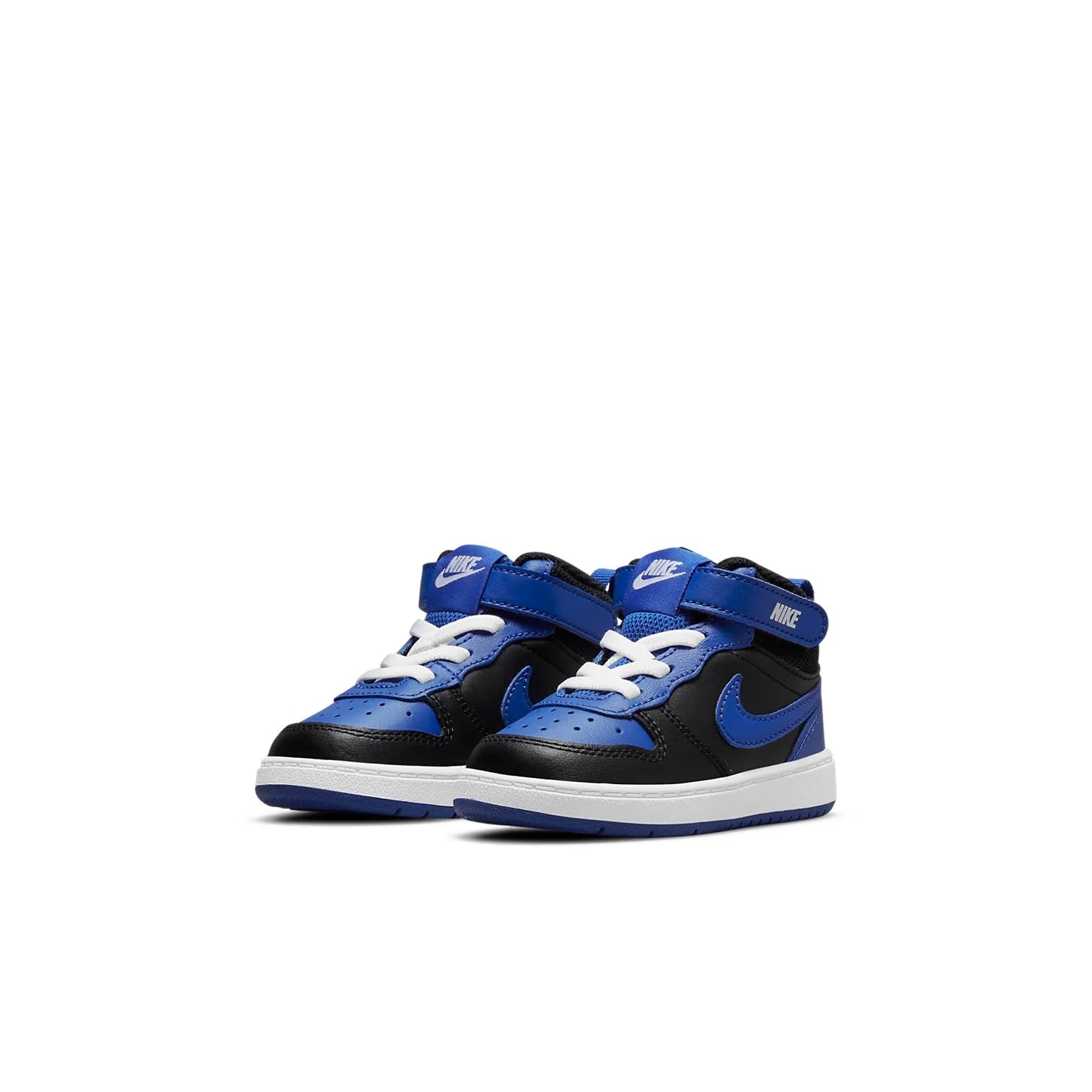 Nike Court Borough Mid 2 'Black Game Royal' - Toddler
