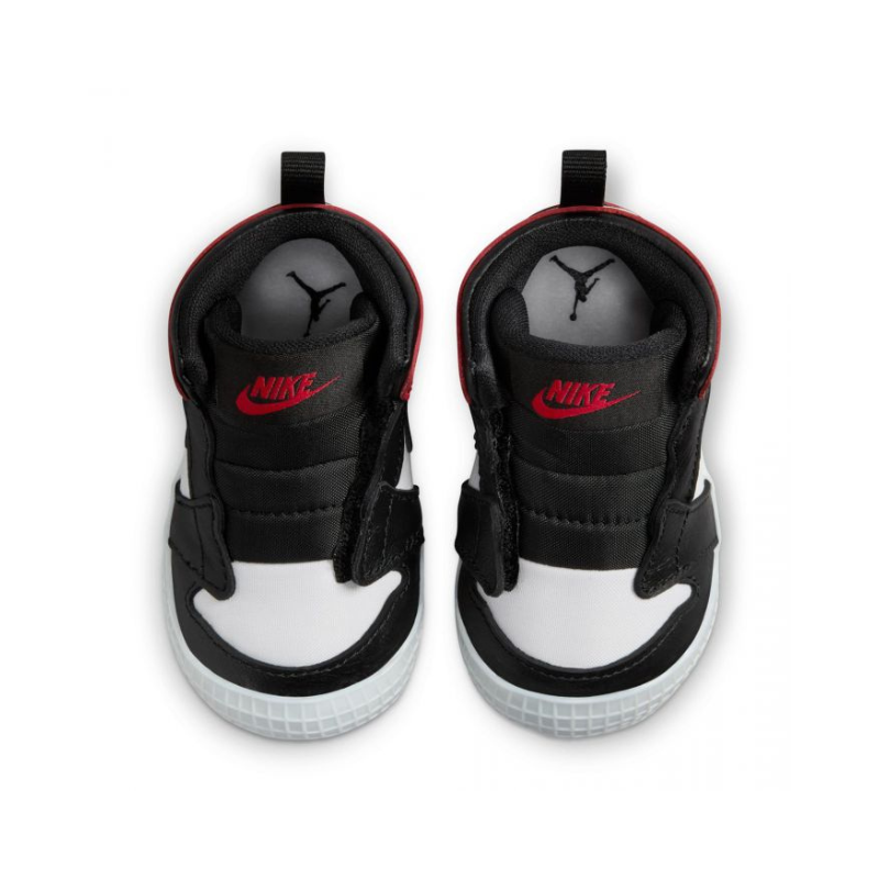 Air Jordan 1 Crib Bootie "Black Toe Reimagined" - Crib