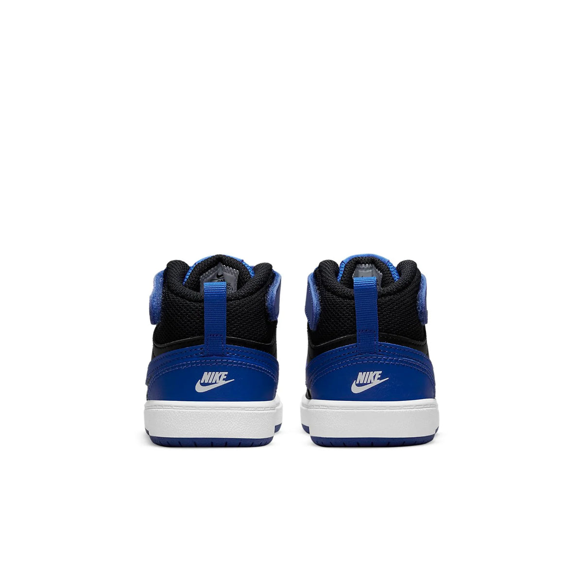 Nike Court Borough Mid 2 'Black Game Royal' - Toddler