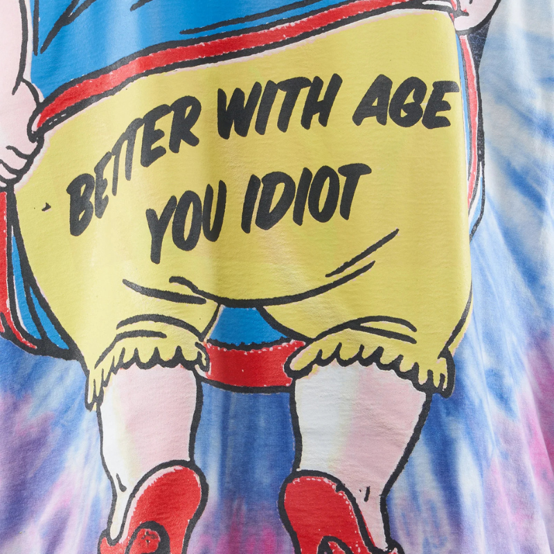 Better With Age 'Frizzle' Pink Tee - Men's
