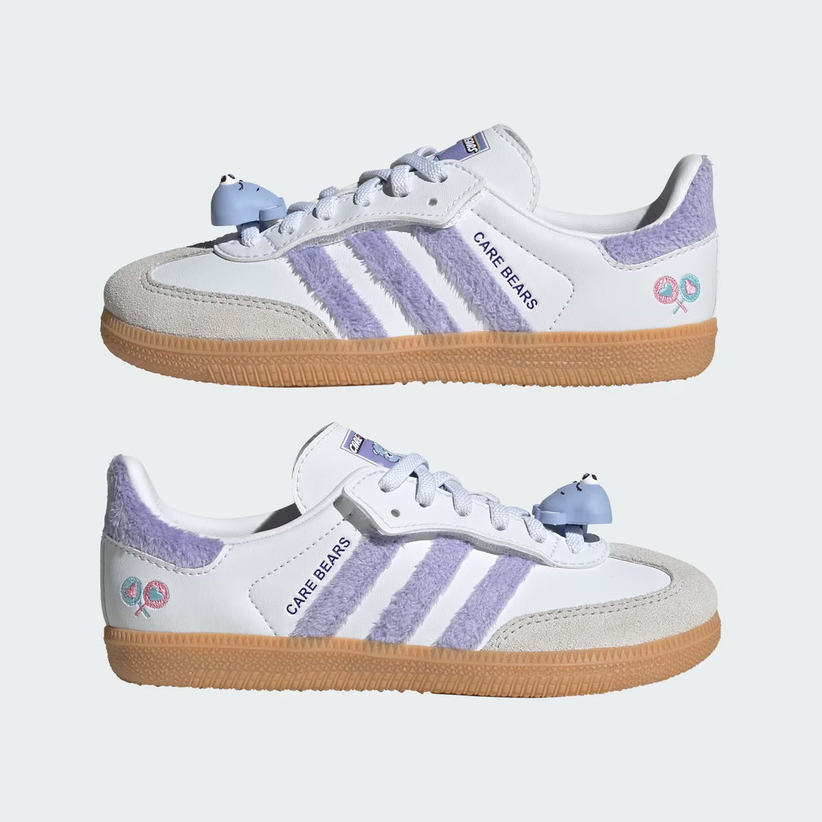 adidas Care Bears Samba OG Comfort Closure Elastic Lace - Youth Sneakers