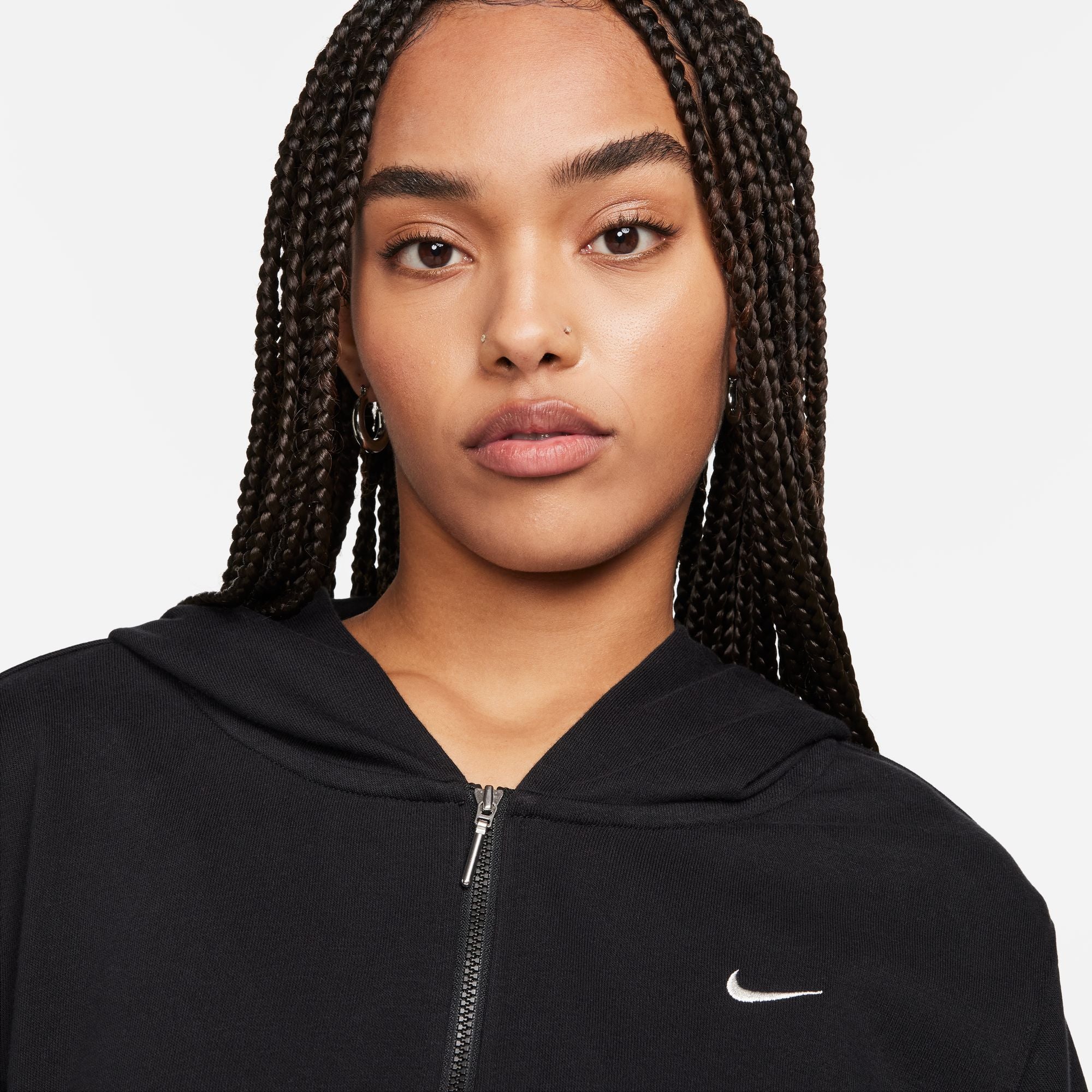 Nike Sportswear Chill Terry Loose Full-Zip French Terry Hoodie - Women's