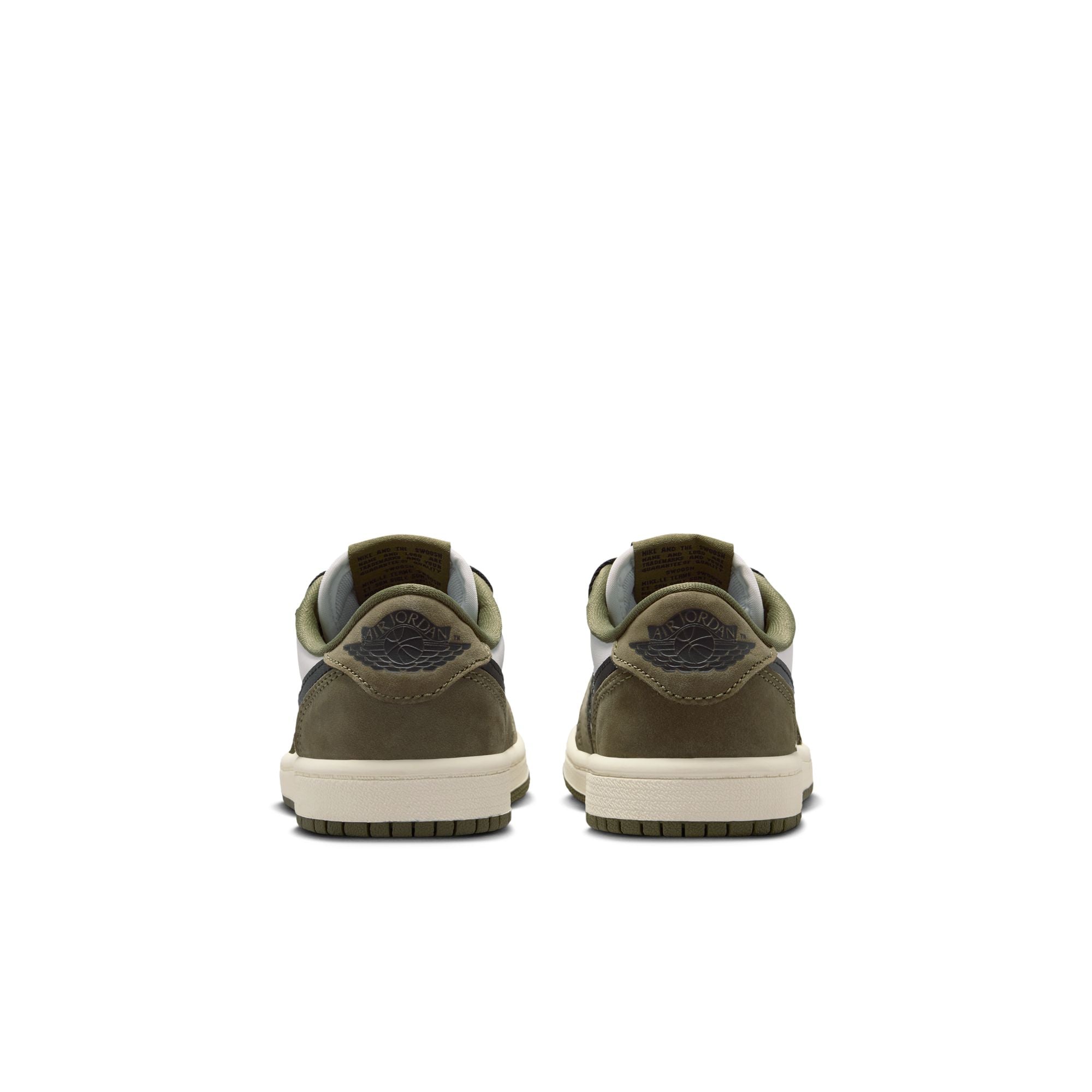 Air Jordan 1 Retro Low "Medium Olive" - Preschool