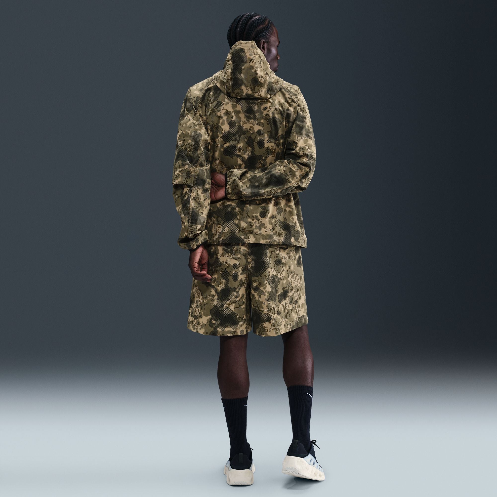 Nike Tech Dri-FIT Woven Camo Shorts - Men's