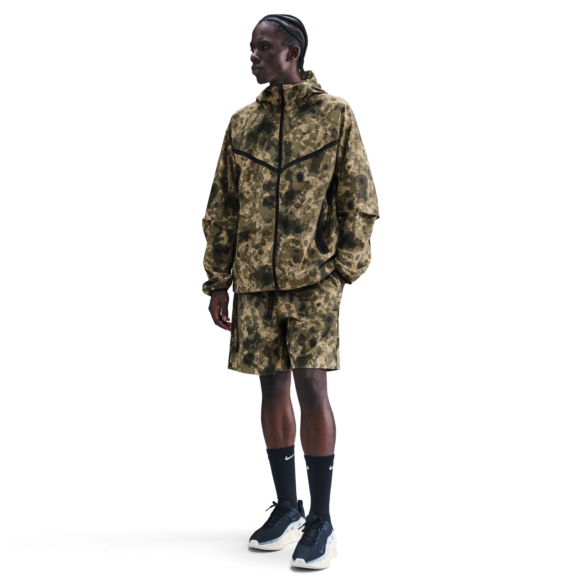 Nike Tech Dri-FIT Woven Camo Shorts - Men's