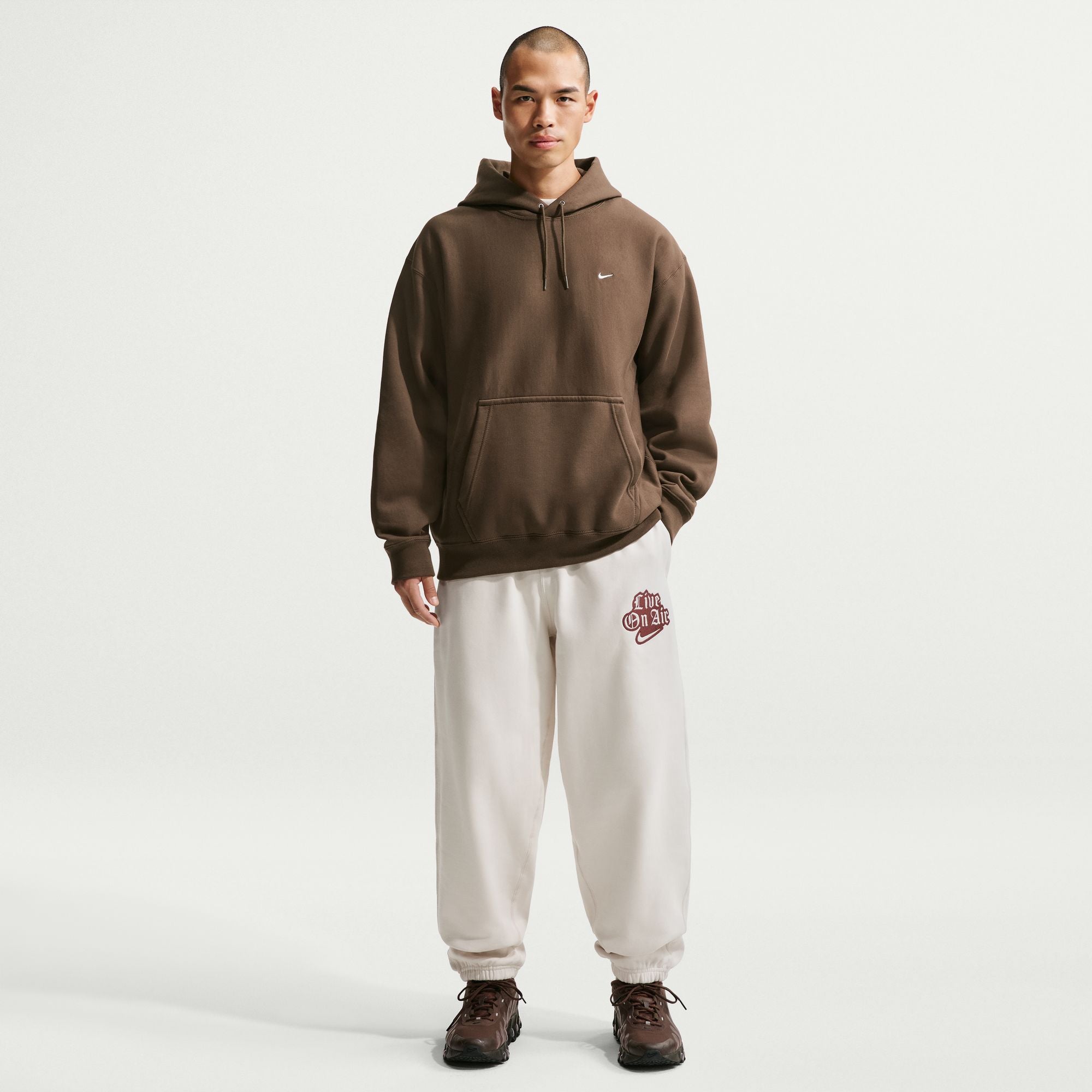 Nike Solo Swoosh Pullover Hoodie - Men's