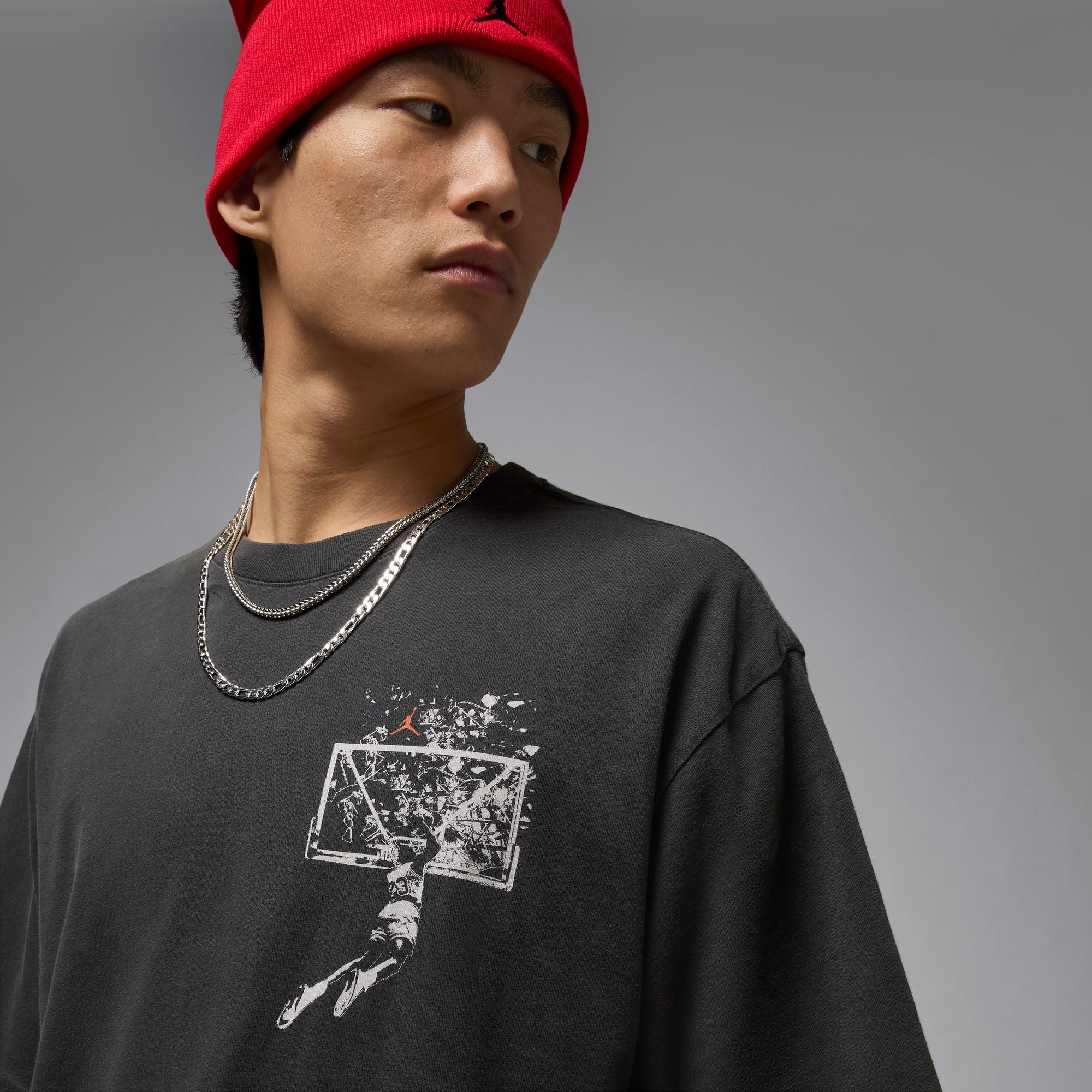 Air Jordan Brooklyn Oversized Graphic T-Shirt - Men's