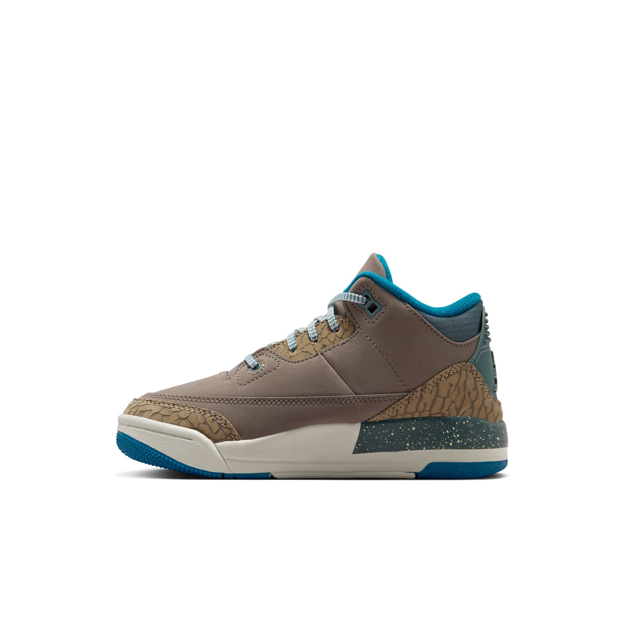 Air Jordan 3 Retro "Olive Grey" - Preschool