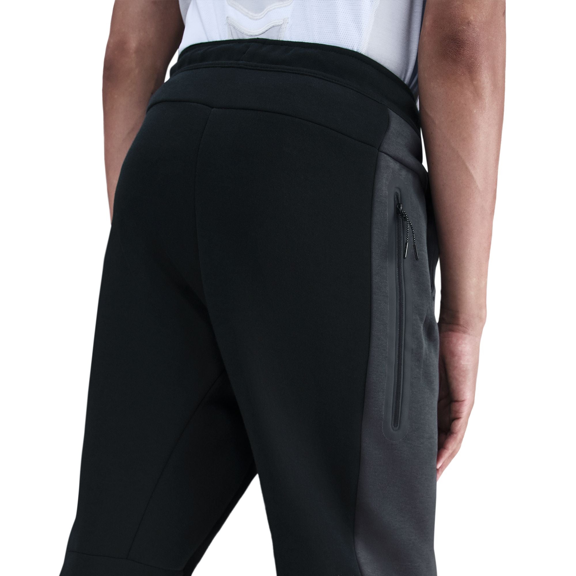 Nike Tech Color-Block Open-Hem Fleece Pants - Men's