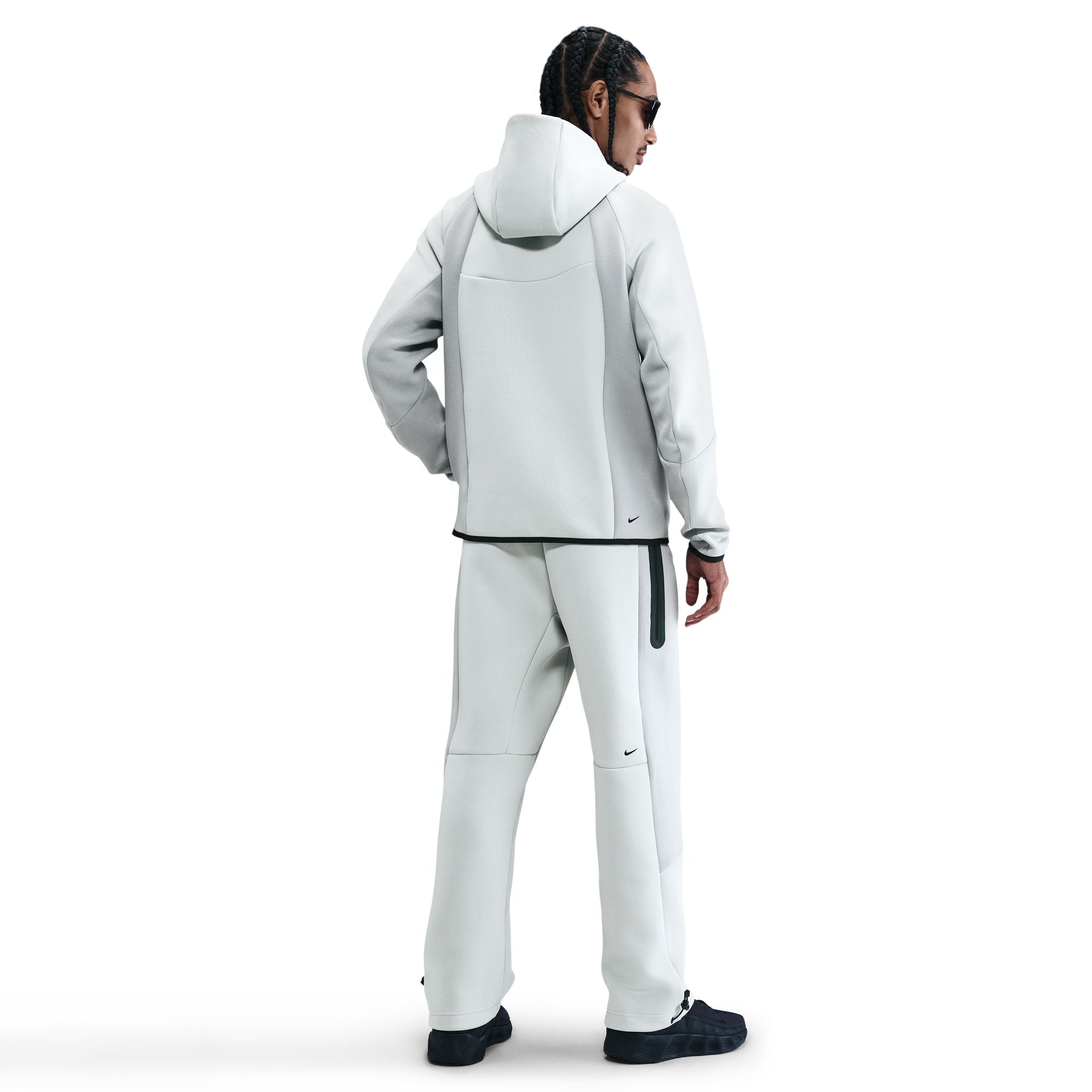 Nike Tech Full-Zip Color-Block Fleece Windrunner Jacket - Men's