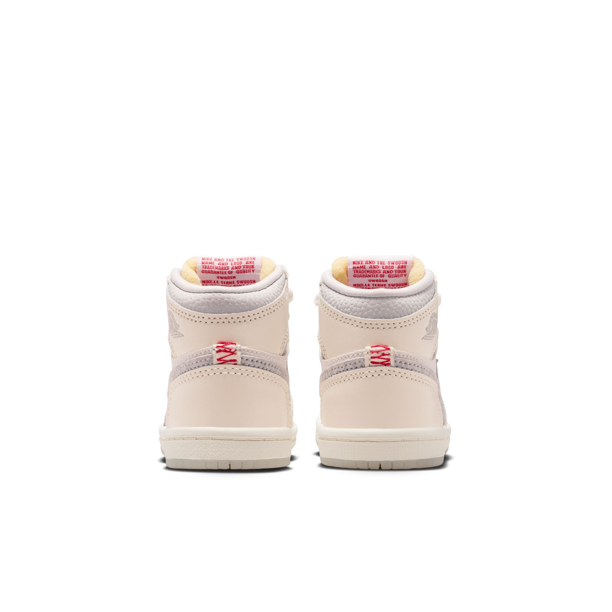 Air Jordan 1 Retro High OG "Sail University Red" - Toddler's