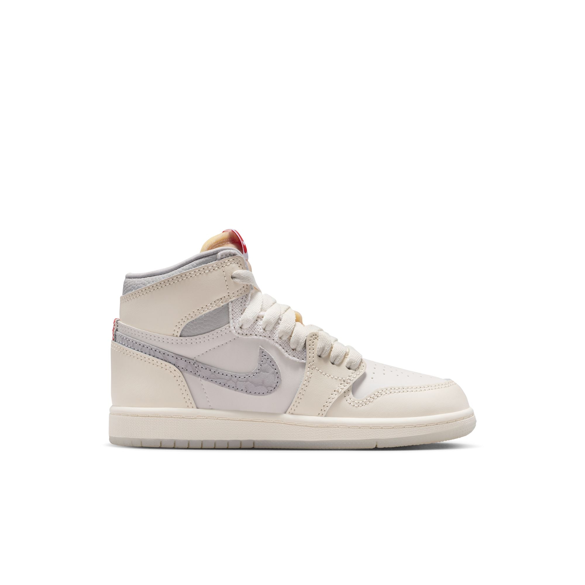 Air Jordan 1 Retro High OG "Sail University Red" - Preschool